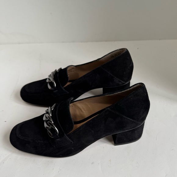 Franco Sarto LAVAL Black Suede Pump. Size 6.5 - Picture 7 of 12